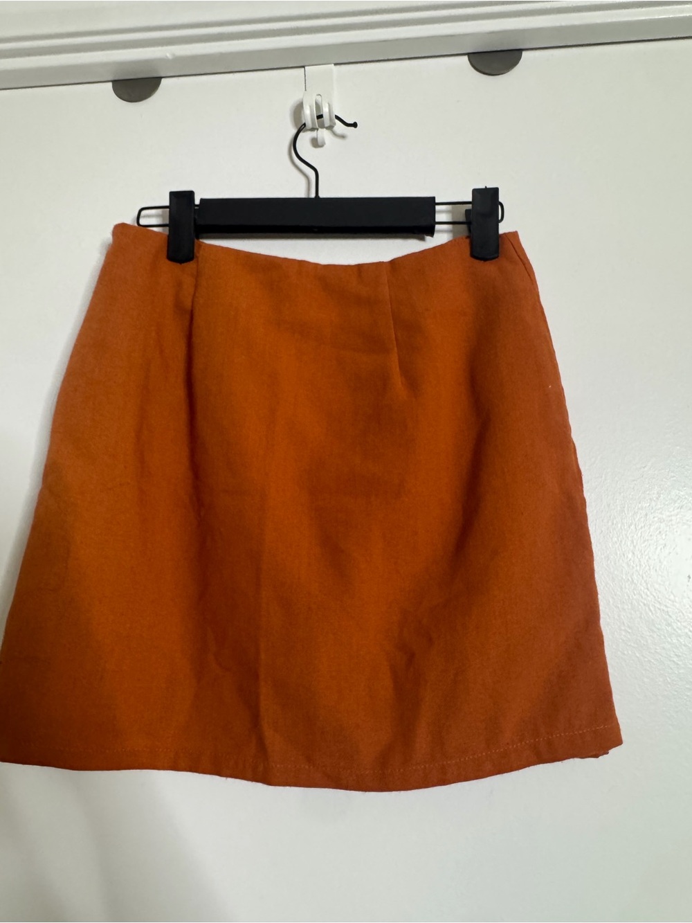 Forever 21 Burnt Orange Mini A-Line Skirt